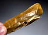 EXCEPTIONAL NEANDERTHAL MOUSTERIAN FLINT NATURALLY BACKED KNIFE FLAKE TOOL FROM FAMOUS MIDDLE PALEOLITHIC SITE IN FRANCE  *M537