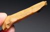 GOLDEN FLINT NEANDERTHAL MOUSTERIAN BLADE KNIFE FLAKE TOOL FROM FAMOUS MIDDLE PALEOLITHIC SITE IN FRANCE  *M540