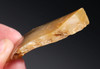 GOLDEN FLINT NEANDERTHAL MOUSTERIAN FLINT BURIN GRAVER FLAKE ART-MAKING TOOL FROM FAMOUS MIDDLE PALEOLITHIC SITE IN FRANCE  *M541