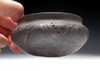 RARE DECORATED BLACKWARE PRESTIGE CERAMIC FROM THE URNFIELD LUSATIAN CULTURE  *URN42
