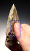 NEANDERTHAL MOUSTERIAN BIFACE HAND AXE FROM A FAMOUS MEGALITH SITE IN FRANCE *M322