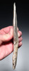 SUPERB MAYAN PRE-COLUMBIAN CHERT DAGGER STEMMED MACRO BLADE KNIFE  *PC671