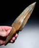 LARGE MUSEUM-CLASS MAYAN PRE-COLUMBIAN STONE MACRO BLADE STEMMED DAGGER  *PC673