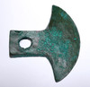 FINEST LARGE PRE-COLUMBIAN INCA PIERCED COPPER BRONZE WAR AXE  *PC674
