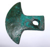 FINEST LARGE PRE-COLUMBIAN INCA PIERCED COPPER BRONZE WAR AXE  *PC674