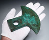 FINEST LARGE PRE-COLUMBIAN INCA PIERCED COPPER BRONZE WAR AXE  *PC674