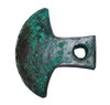 FINEST LARGE PRE-COLUMBIAN INCA PIERCED COPPER BRONZE WAR AXE  *PC675