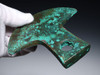 FINEST LARGE PRE-COLUMBIAN INCA PIERCED COPPER BRONZE WAR AXE  *PC675