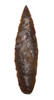 LARGE ROOT BEER FLINT INVESTMENT GRADE CAPSIAN AFRICAN NEOLITHIC ARROWHEAD  *CAP487