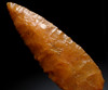 BEST OF THE LIFETIME COLLECTION - LARGE RARE TENERIAN NEOLITHIC GOLD JASPER PRESTIGE ARROWHEAD  *CAP452