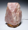 LARGE ROSE QUARTZ CRYSTAL LAMP LIGHT  *L1