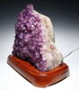 AAA GRADE FINEST LARGE GEM AMETHYST CLUSTER CRYSTAL LAMP WITH LED LIGHT 16 LBS  / 7.3 KG  *L2