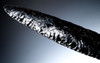 MUSEUM-CLASS PRE-COLUMBIAN AZTEC OBSIDIAN HUMAN SACRIFICE FLAYING BLADE FOR XIPE TOTEC RITUALS  *PC664