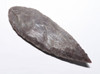 LARGE PLUM COLORED FINEST INVESTMENT GRADE CAPSIAN AFRICAN NEOLITHIC ARROWHEAD  *CAP489
