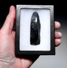 UNBROKEN AZTEC PRE-COLUMBIAN OBSIDIAN PRISMATIC BLADE WITH USE WEAR FOR RITUAL BLOOD-LETTING SACRIFICE  *PC677