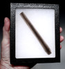 RARE FINEST LARGE UNBROKEN AZTEC PRE-COLUMBIAN OBSIDIAN PRISMATIC BLADE FOR RITUAL BLOOD-LETTING SACRIFICE  *PC679