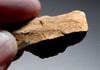 NEANDERTHAL MOUSTERIAN NATURALLY BACKED KNIFE FLINT FLAKE TOOL FROM THE FRENCH ALPS OF LA FAURIE FRANCE  *M554