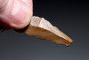 TWO NEANDERTHAL MOUSTERIAN BLADE KNIFE FLINT FLAKE TOOLS FROM THE FRENCH ALPS OF LA FAURIE FRANCE  *M551