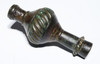LARGE INDO-PERSIAN OFFICERS GLOBULAR WAR MACE HEAD OF GILDED COPPER FROM AN ISLAMIC KNIGHT  *LUR473