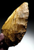 UNUSUALLY LARGE GOLDEN INVESTMENT-CLASS AMYGDALOID ACHEULEAN HAND AXE MADE BY HOMO ERGASTER FROM STONE AGE AFRICA  *ACH475