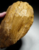 UNUSUALLY LARGE GOLDEN INVESTMENT-CLASS AMYGDALOID ACHEULEAN HAND AXE MADE BY HOMO ERGASTER FROM STONE AGE AFRICA  *ACH475