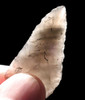 NAZCA HEADHUNTER PRE-COLUMBIAN OBSIDIAN ATLATL ARROWHEAD DART FROM THE MAKERS OF THE MYSTERIOUS NAZCA LINES  *PC693