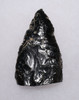 LARGE NAZCA HEADHUNTER PRE-COLUMBIAN OBSIDIAN ATLATL ARROWHEAD DART SPEARHEAD FROM THE MAKERS OF THE MYSTERIOUS NAZCA LINES  *PC689