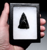 NAZCA HEADHUNTER PRE-COLUMBIAN OBSIDIAN ATLATL ARROWHEAD DART FROM THE MAKERS OF THE MYSTERIOUS NAZCA LINES  *PC694