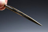 VERY RARE AZTEC PRE-COLUMBIAN GREEN CRYSTAL OBSIDIAN BLOOD-LETTING SACRIFICE NEEDLE PIERCER BLADE  *PC705