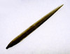 VERY RARE AZTEC PRE-COLUMBIAN GREEN CRYSTAL OBSIDIAN BLOOD-LETTING SACRIFICE NEEDLE PIERCER BLADE  *PC705