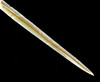 FINEST RARE AZTEC PRE-COLUMBIAN GREEN CRYSTAL OBSIDIAN BLOOD-LETTING SACRIFICE NEEDLE PIERCER BLADE  *PC707