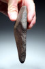EXCELLENT AFRICA ACHEULEAN UNIFACIAL HAND AXE MADE BY HOMO ERECTUS (ERGASTER)  *ACH467