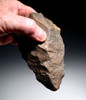 SUPERB LOWER PALEOLITHIC AFRICA ACHEULEAN UNIFACIAL HAND AXE MADE BY HOMO ERGASTER  *ACH493