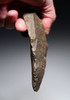 SUPERB LOWER PALEOLITHIC AFRICA ACHEULEAN UNIFACIAL HAND AXE MADE BY HOMO ERGASTER  *ACH493
