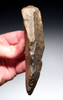 SUPERB LOWER PALEOLITHIC AFRICA ACHEULEAN UNIFACIAL HAND AXE MADE BY HOMO ERGASTER  *ACH493
