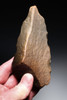 OLDEST PREHISTORIC STONE AGE KNIFE ACHEULEAN LOWER PALEOLITHIC BLADE MADE BY HOMO ERGASTER (ERECTUS) FROM AFRICA  *ACH496