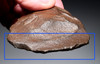 RARE HOMO ERGASTER (ERECTUS) PREHISTORIC ACHEULEAN END SCRAPER FLAKE TOOL FROM LOWER PALEOLITHIC  STONE AGE AFRICA  *ACH497
