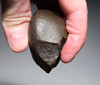 MUSEUM-CLASS HOMO ERGASTER MODE 1 OLDOWAN PEBBLE CHOPPER AXE WITH INTACT POINTED TIP FROM PREHISTORIC AFRICA - OLDEST HUMAN TOOL  *PB228