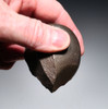 MUSEUM-CLASS HOMO ERGASTER MODE 1 OLDOWAN PEBBLE CHOPPER AXE WITH INTACT POINTED TIP FROM PREHISTORIC AFRICA - OLDEST HUMAN TOOL  *PB228