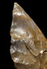 SUPREME POINTED HOMO ERECTUS PREHISTORIC ACHEULEAN FLINT BIFACE HAND AXE FROM FRANCE  *ACH498