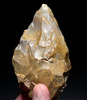 SUPREME POINTED HOMO ERECTUS PREHISTORIC ACHEULEAN FLINT BIFACE HAND AXE FROM FRANCE  *ACH498