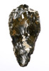 EXCEPTIONAL OLIVE BROWN FLINT HOMO ERECTUS PREHISTORIC ACHEULEAN BIFACE HAND AXE FROM FRANCE  *ACH499