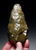 EXCEPTIONAL OLIVE BROWN FLINT HOMO ERECTUS PREHISTORIC ACHEULEAN BIFACE HAND AXE FROM FRANCE  *ACH499