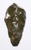 EXCEPTIONAL OLIVE BROWN FLINT HOMO ERECTUS PREHISTORIC ACHEULEAN BIFACE HAND AXE FROM FRANCE  *ACH499