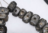 FIRST TIME EVER MUSEUM-CLASS COMPLETE STONE OLMEC PRE-COLUMBIAN JEWELRY BEAD NECKLACE  *PC703
