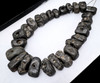 FIRST TIME EVER MUSEUM-CLASS COMPLETE STONE OLMEC PRE-COLUMBIAN JEWELRY BEAD NECKLACE  *PC703