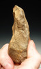 M236 - MOUSTERIAN COLORFUL HANDAXE FROM AFRICA WITH INGENIOUS FINGER GRIP DESIGN FOR RIGHT HAND USE