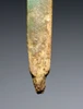 RARE GREEN STAINED ANCIENT SARMATIAN BONE ARROWHEAD FROM AN EASTERN SCYTHIAN NOMAD HORSEBACK WARRIOR  *LUR481