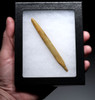 LARGE RARE GREEN STAINED ANCIENT SARMATIAN BONE ARROWHEAD FROM AN EASTERN SCYTHIAN NOMAD HORSEBACK WARRIOR  *LUR488