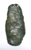 SUPERBLY FLAKED TENERIAN AFRICAN NEOLITHIC GREEN JASPER TONGUE-SHAPED SCRAPER FROM THE PEOPLE OF THE GREEN SAHARA  *CAP493